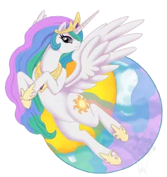 Size: 910x965 | Tagged: safe, artist:bluedemon00, derpibooru import, princess celestia, alicorn, pony, abstract background, female, flying, mare, solo