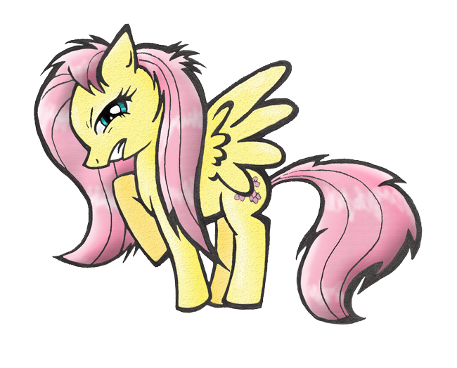 Size: 650x524 | Tagged: dead source, safe, artist:kittenshy, derpibooru import, fluttershy, pegasus, pony, adobe imageready, angry, female, flutterbitch, mare, simple background, solo, transparent background