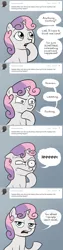 Size: 646x2584 | Tagged: safe, artist:lemondevil, derpibooru import, sweetie belle, pony, unicorn, ask, biporarity, comic, female, filly, solo