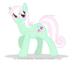 Size: 800x657 | Tagged: safe, artist:inuhoshi-to-darkpen, derpibooru import, minty, earth pony, pony, female, g3, g3 to g4, generation leap, mare, solo