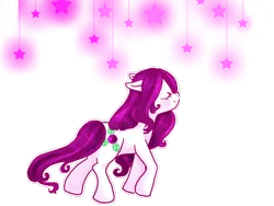 Size: 1600x1200 | Tagged: safe, artist:cloverminto, derpibooru import, wondermint, earth pony, pony, eyes closed, female, floppy ears, g3, mare, solo
