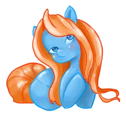 Size: 1122x1038 | Tagged: safe, artist:cloverminto, derpibooru import, waterfire, earth pony, pony, female, g3, mare, prone, simple background, solo, transparent background
