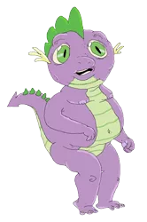 Size: 650x976 | Tagged: artist:applebeans, derpibooru import, dragon, male, safe, simple background, solo, spike