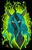 Size: 549x854 | Tagged: safe, artist:lolopan, derpibooru import, queen chrysalis, changeling, changeling queen, bust, female, frown, image, long ears, png, signature, solo