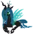 Size: 703x731 | Tagged: source needed, safe, artist:citrussqueeze, derpibooru import, queen chrysalis, changeling, changeling queen, female, image, lying down, png, prone, simple background, smiling, solo, transparent background, vector