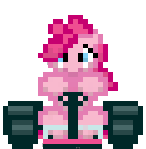 Size: 285x291 | Tagged: artist needed, safe, derpibooru import, pinkie pie, earth pony, pony, female, mare, mario, mario kart, solo, sprite, super mario kart