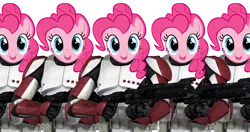 Size: 680x360 | Tagged: armor, clone, clones, clone trooper, clone wars, crossover, derpibooru import, pinkie clone, pinkie pie, safe, star wars, too many pinkie pies