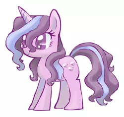 Size: 933x879 | Tagged: safe, artist:needsmoarg4, derpibooru import, amethyst star, pony, unicorn, colored pupils, female, g4, mare, simple background, smiling, solo, white background