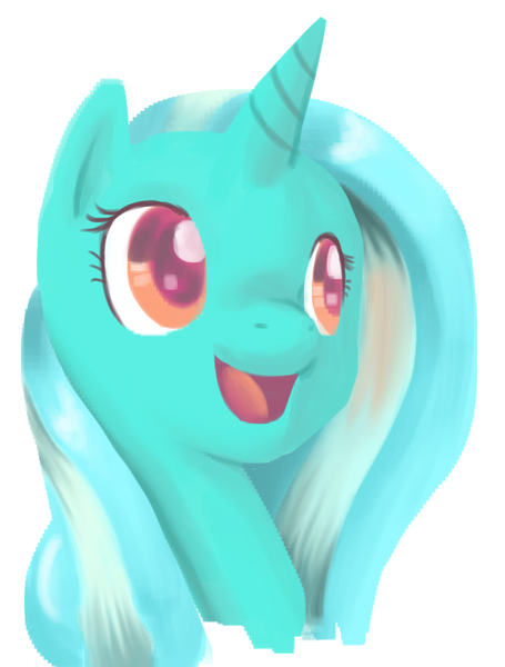 Size: 606x800 | Tagged: safe, artist:needsmoarg4, derpibooru import, dewdrop dazzle, pony, unicorn, female, mare, open mouth, simple background, smiling, solo, white background
