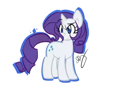 Size: 700x500 | Tagged: dead source, safe, artist:strobo-pop, derpibooru import, rarity, pony, unicorn, angry, female, mare, simple background, solo