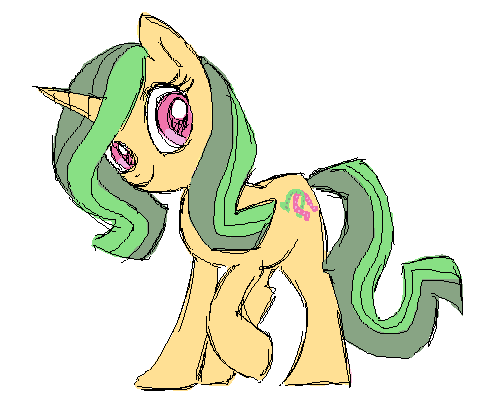 Size: 499x412 | Tagged: safe, artist:needsmoarg4, derpibooru import, lulu luck, pony, unicorn, female, mare, simple background, solo, white background