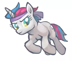 Size: 945x800 | Tagged: safe, artist:needsmoarg4, derpibooru import, rainbow wishes, pony, unicorn, female, mare, running, simple background, solo, white background