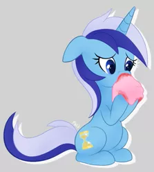 Size: 459x515 | Tagged: safe, artist:mn27, derpibooru import, minuette, pony, unicorn, blood, female, mare, nosebleed, simple background, sitting, solo