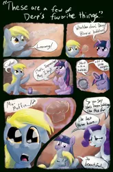 Size: 666x1012 | Tagged: safe, artist:obsequiosity, derpibooru import, derpy hooves, twilight sparkle, pegasus, pony, unicorn, comic, female, hug, mare