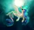 Size: 2006x1780 | Tagged: safe, artist:foxvanity, artist:kp-shadowsquirrel, derpibooru import, princess celestia, alicorn, hippocampus, merpony, pony, seapony (g4), bubble, crepuscular rays, cute, digital art, dorsal fin, ear fluff, ethereal mane, ethereal tail, eyelashes, feather, female, fin, fin wings, fins, fish tail, flowing mane, flowing tail, high res, horn, image, looking at you, mare, ocean, pink eyes, png, sealestia, seaponified, seapony celestia, signature, smiling, smiling at you, solo, species swap, spread wings, sunlight, swimming, tail, underwater, water, wings