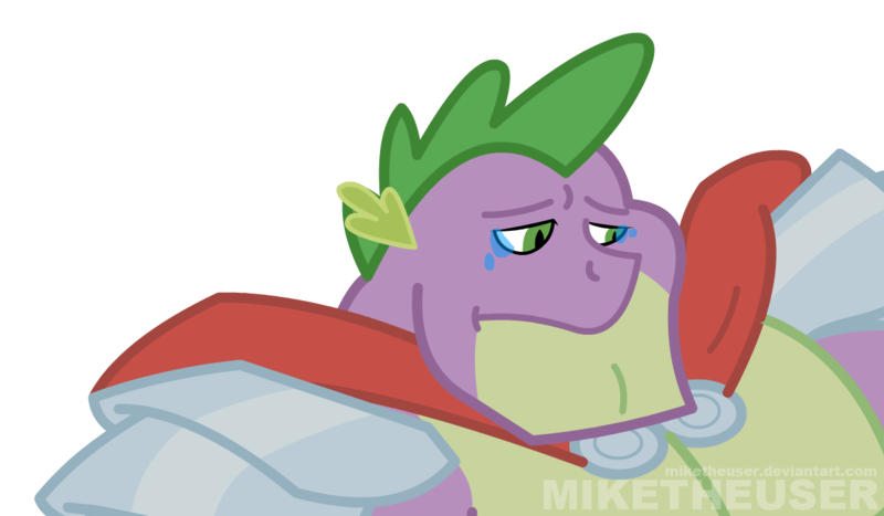Size: 1200x700 | Tagged: artist:miketheuser, beefspike, crying, dead source, derpibooru import, dragon, male, manly tears, photoshop, safe, simple background, solo, spike, transparent background