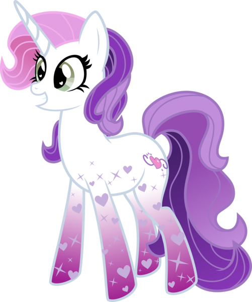 Size: 3816x4567 | Tagged: safe, artist:catnipfairy, derpibooru import, sweetie belle (g3), pony, unicorn, female, g3, mare, simple background, smiling, solo, transparent background, vector, wingding eyes