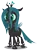 Size: 761x1000 | Tagged: safe, artist:manateemckenzie, derpibooru import, queen chrysalis, changeling, changeling queen, nymph, cute, cutealis, fangs, female, floppy ears, image, open mouth, png, simple background, smiling, solo, transparent background, younger