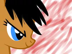 Size: 1600x1200 | Tagged: safe, artist:pwnyponydb, derpibooru import, ponified, pony, abstract background, dragon ball, goku, solo