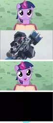 Size: 640x1464 | Tagged: semi-grimdark, derpibooru import, edit, edited screencap, screencap, twilight sparkle, pony, unicorn, book, comic, crossover, female, filly, filly twilight sparkle, foal, implied murder, kaito daiki, kamen rider, kamen rider decade, kamen rider diend, psyga's alternate pony scenes, screencap comic