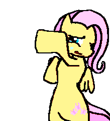 Size: 228x250 | Tagged: safe, artist:captainggkitten, derpibooru import, fluttershy, pegasus, pony, animated, bipedal, crying, female, flailing, gif, hoofy-kicks, mare, simple background, solo, teary eyes, transparent background