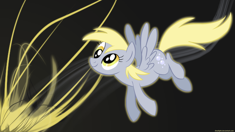 Size: 1600x900 | Tagged: artist needed, source needed, safe, derpibooru import, derpy hooves, pegasus, pony, abstract background, female, flying, mare, smiling, solo, wallpaper