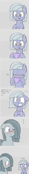 Size: 900x5356 | Tagged: suggestive, artist:sirachanotsauce, derpibooru import, limestone pie, marble pie, earth pony, pony, blushing, caught, clothes, comic, cute, female, frilly underwear, incest, lesbian, marblime, mare, panties, panty sniffing, pie sisters, purple underwear, shipping, sniffing, sweat, sweatdrop, underwear