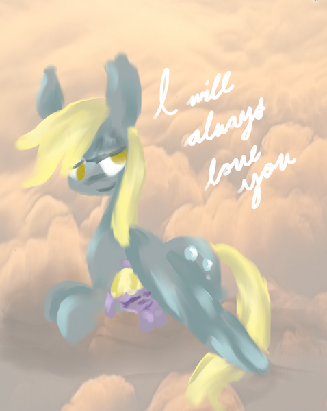 Size: 3000x3768 | Tagged: dead source, safe, artist:brookedaninja, derpibooru import, derpy hooves, dinky hooves, pegasus, pony, unicorn, duo, duo female, female, filly, high res, mare, no pupils