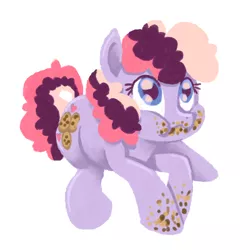 Size: 800x800 | Tagged: safe, artist:needsmoarg4, derpibooru import, chocolate chipper, earth pony, pony, female, g3, g3 to g4, generation leap, mare, simple background, solo, white background
