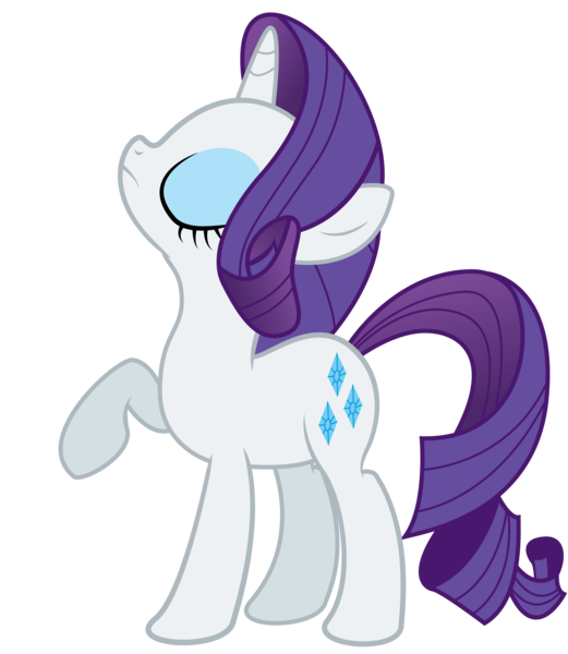Size: 6600x7600 | Tagged: dead source, safe, artist:thehellbean, derpibooru import, rarity, pony, unicorn, .svg available, absurd resolution, eyes closed, female, mare, raised hoof, simple background, solo, transparent background, vector