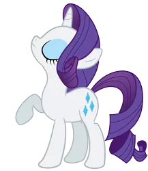 Size: 6600x7600 | Tagged: dead source, safe, artist:thehellbean, derpibooru import, rarity, pony, unicorn, .svg available, absurd resolution, eyes closed, female, mare, raised hoof, simple background, solo, transparent background, vector