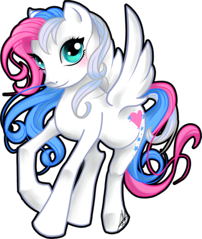 Size: 400x474 | Tagged: safe, artist:ladyamaltea, derpibooru import, star catcher, pegasus, pony, female, g3, g3 to g4, generation leap, mare, simple background, solo, transparent background