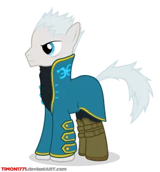Size: 1500x1615 | Tagged: safe, derpibooru import, ponified, earth pony, pony, crossover, devil may cry, devil may cry 4, male, solo, stallion, vergil (devil may cry)