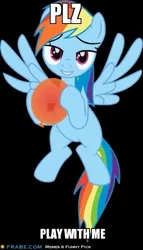 Size: 353x616 | Tagged: safe, derpibooru import, rainbow dash, pegasus, pony, balloon, bedroom eyes, black background, bronybait, female, flying, looking at you, mare, simple background, solo, vector
