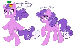Size: 3321x2100 | Tagged: safe, artist:sakuyamon, derpibooru import, screwball, earth pony, pony, female, hat, high res, mare, old name "topsy turvy", propeller hat, simple background, solo, transparent background