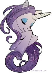 Size: 500x695 | Tagged: dead source, source needed, useless source url, safe, artist:d-oublehelix, derpibooru import, rarity, pony, unicorn, bust, eyes closed, female, mare, portrait, profile, simple background, smiling, solo, transparent background