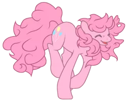Size: 3808x3045 | Tagged: safe, artist:deadsteeledwardelric, artist:noel, derpibooru import, pinkie pie, earth pony, pony, eyes closed, female, high res, mare, simple background, smiling, solo, transparent background, vector