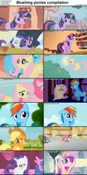 Size: 1282x2590 | Tagged: safe, derpibooru import, edit, edited screencap, screencap, apple bloom, applejack, fluttershy, mare do well, princess cadance, rainbow dash, rarity, twilight sparkle, alicorn, bird, earth pony, pegasus, pony, unicorn, a canterlot wedding, boast busters, call of the cutie, dragonshy, green isn't your color, secret of my excess, suited for success, the last roundup, the mysterious mare do well, the super speedy cider squeezy 6000, the ticket master, winter wrap up, adorabloom, blush sticker, blushing, bow, caddybetes, caption, compilation, cs captions, cute, cutedance, dashabetes, female, filly, floppy ears, foal, hair bow, jackabetes, jewelry, mare, raribetes, regalia, shyabetes, smiling, text, twiabetes