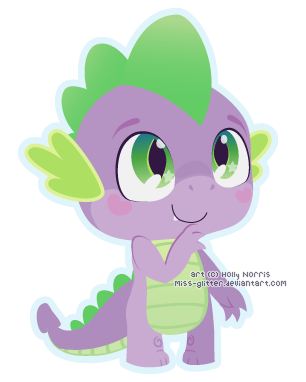 Size: 306x382 | Tagged: safe, artist:miss-glitter, derpibooru import, spike, dragon, baby, baby dragon, blushing, chibi, cute, eyebrows, fangs, green eyes, looking up, male, obtrusive watermark, outline, signature, simple background, smiling, solo, spikabetes, transparent background