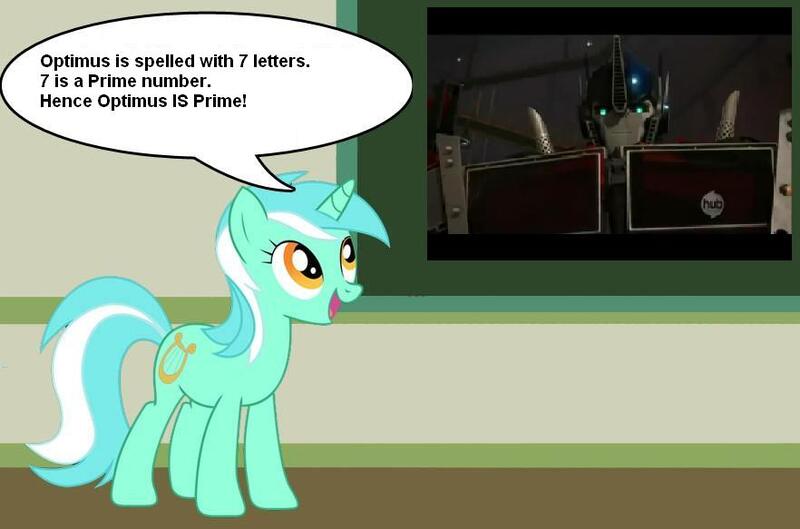 Size: 882x583 | Tagged: safe, derpibooru import, lyra heartstrings, pony, chalkboard, human studies101 with lyra, lyra got it right, meme, optimus prime, transformers