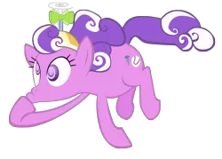 Size: 3261x2333 | Tagged: safe, artist:heart-of-stitches, derpibooru import, screwball, pony, background pony, hat, high res, propeller hat, simple background, solo, transparent background, vector