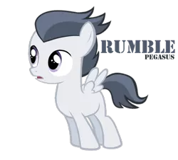 Size: 900x815 | Tagged: safe, artist:daliciousstarrs, artist:s-t-a-r-s-tonight, derpibooru import, rumble, pegasus, pony, colt, cute, foal, michael buffer's favorite pony, simple background, solo, transparent background