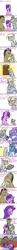 Size: 500x7268 | Tagged: safe, artist:kitty-kitty-koneko, derpibooru import, amethyst star, derpy hooves, dinky hooves, doctor whooves, time turner, trixie, pegasus, pony, comic, doctorderpy, equestria's other best daughter, female, implied infidelity, male, mare, muffin, photo, shipping, sisterly sparkler, straight, whooves family