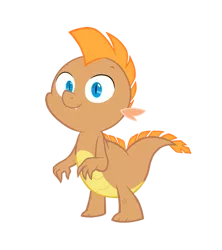 Size: 500x563 | Tagged: artist:queencold, baby dragon, derpibooru import, dragon, dragon oc, oc, oc:bam, safe, simple background, solo, transparent background, unofficial characters only