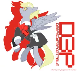 Size: 3500x3243 | Tagged: dead source, safe, artist:silent ponytagonist, derpibooru import, derpy hooves, pegasus, pony, arisato hamuko, arisato minako, crossover, female, high res, mare, persona 3, persona 3 portable, solo