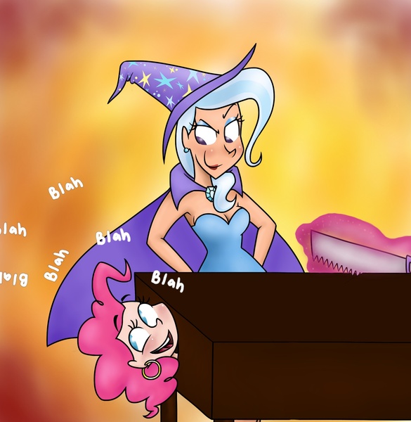 Size: 1590x1630 | Tagged: artist:mcnuggyy, derpibooru import, humanized, pinkie pie, safe, trixie