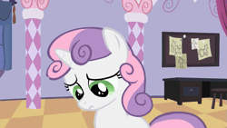Size: 853x480 | Tagged: angry, animated, crying, cute, derpibooru import, diasweetes, sad, safe, screencap, sisterhooves social, sweetie belle, sweetie fail