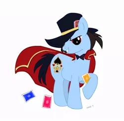 Size: 872x848 | Tagged: derpibooru import, league of legends, ponified, safe, twisted fate