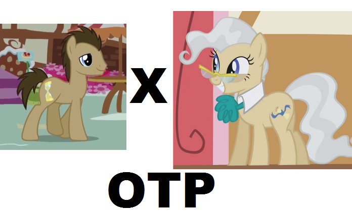 Size: 696x420 | Tagged: safe, derpibooru import, doctor whooves, mayor mare, time turner, pony, doctor mayor, exploitable meme, joke shipping, meme, otp