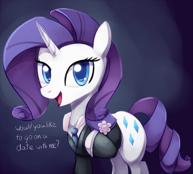 Size: 900x813 | Tagged: safe, artist:negativefox, derpibooru import, rarity, pony, unicorn, bronybait, clothes, female